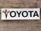 Mr T Toyota Bumper Sticker