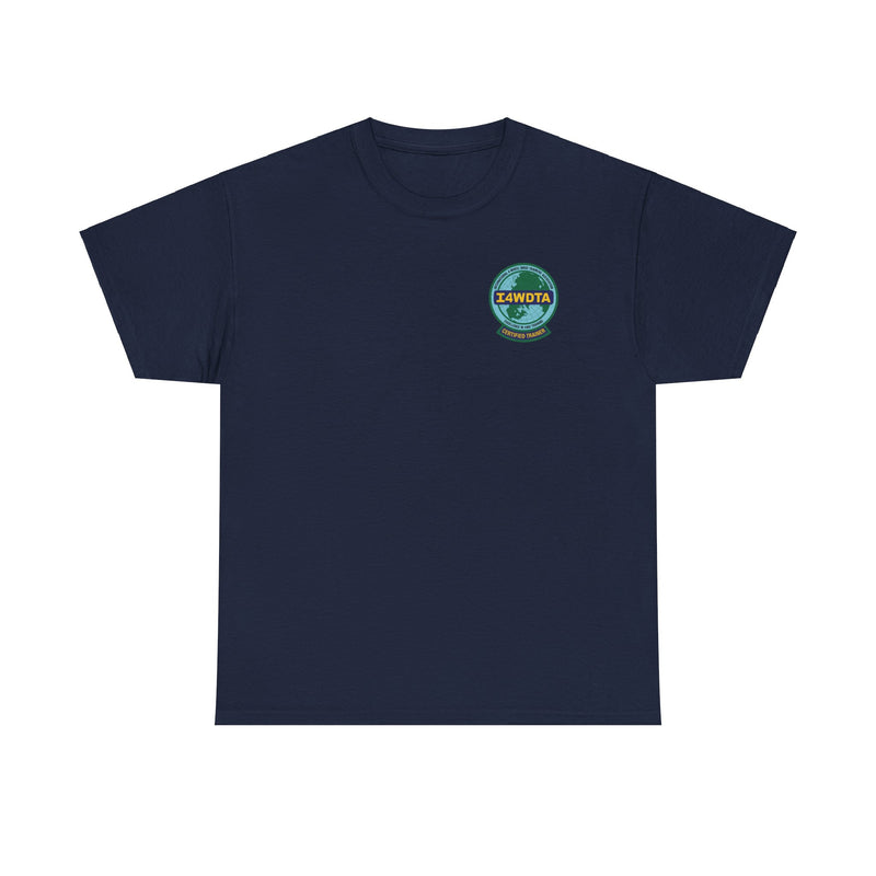 I4WDTA 2 Sided Classic Cotton Tee - CERTIFIED TRAINER ONLY - Reefmonkey