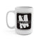 IH8Mud Black White Logo Ceramic Coffee Mug Cup - Reefmonkey