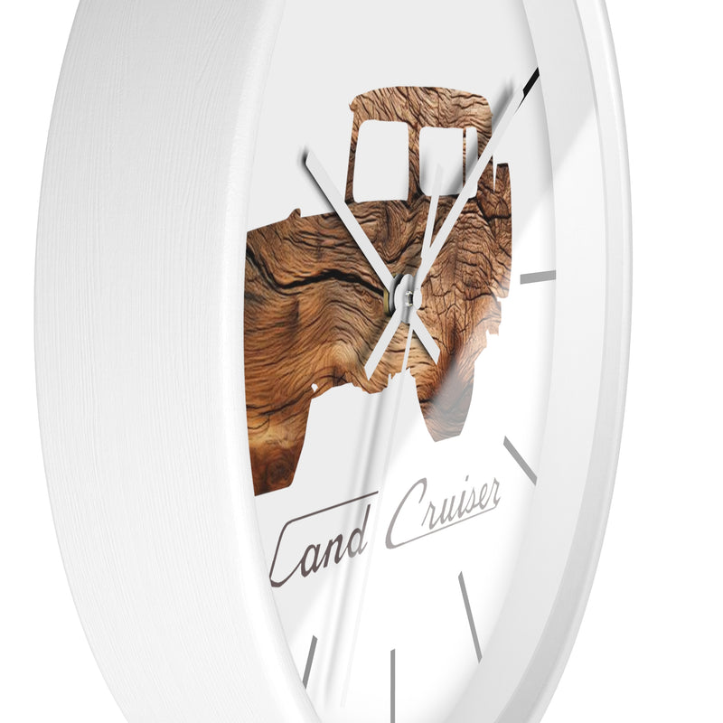 Land Cruiser FJ40 Wood Grain Wall Clock - Reefmonkey