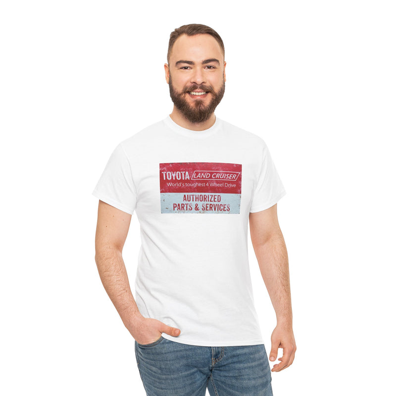 Yukon Signs Toyota Vintage Sign Unisex Cotton Tee - Reefmonkey