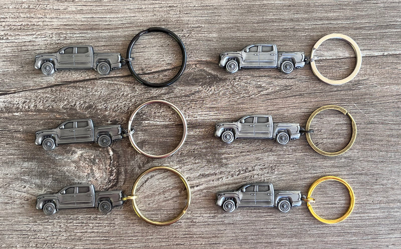 Toyota Tundra Truck Metal 3D Key Chain - Reefmonkey