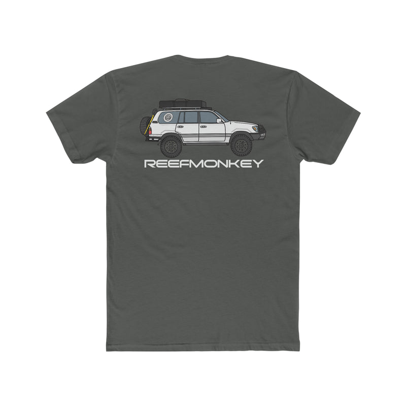 100 Series Land Cruiser T Shirt Unisex Tee - Reefmonkey Artist Chris Marshall