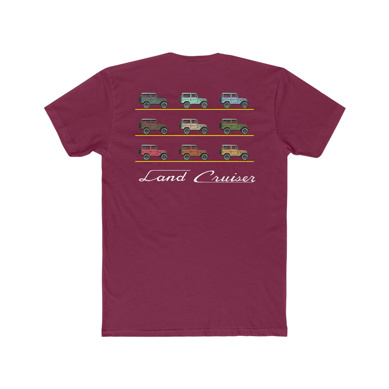 FJ40 Tee Land Cruiser Tee Shirt 2 Side Printed - Reefmonkey Artist Jesse Clark