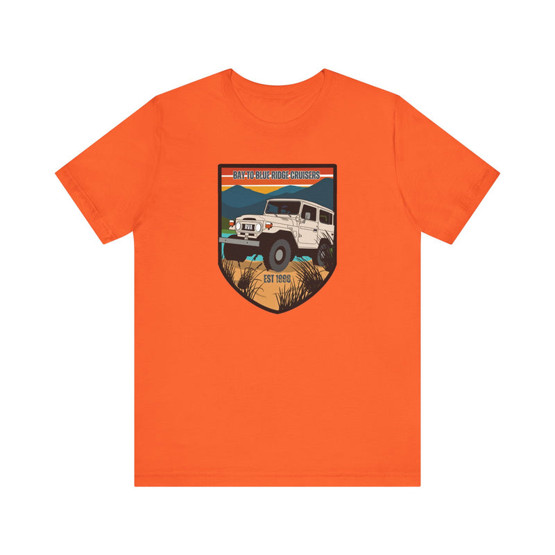 Bay to Blue Ridge Cruisers Unisex 1 Sided Tee