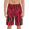 Reefmonkey Surf Red Zebra Men's Board Shorts