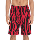 Reefmonkey Surf Red Zebra Men's Board Shorts