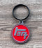 TEQ Toyota Solid Metal Keychain Silver Metal