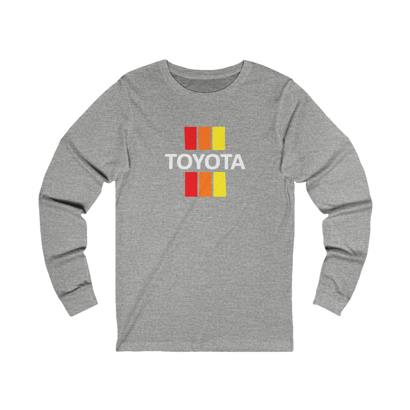 Toyota 3 Stripe Jersey Long Sleeve Unisex Shirt Tee - Reefmonkey