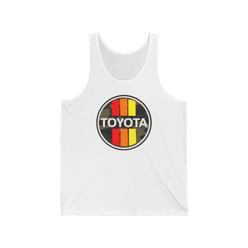 Toyota 3 Stripe Camouflage Mens Tank Top Unisex Tank