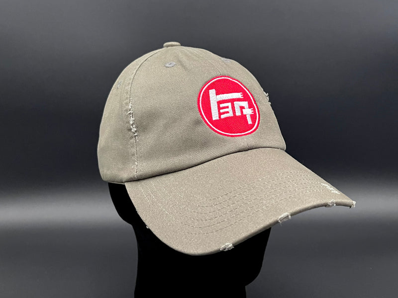 Teq Toyota Unstructured Distressed Twill Dad Cap Baseball Hat - Reefmonkey