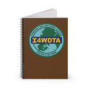 I4WDTA Logbook Spiral Bound Lined Journal - Reefmonkey