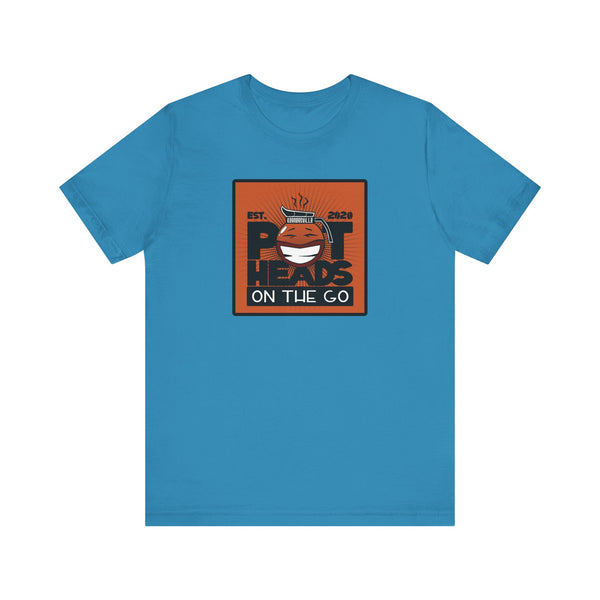 Pot Heads On The Go Unisex 1 Side Classic Fit Tee - Reefmonkey