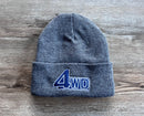 4WD 60 Series FJ60 Toyota Knitted Embroidered Knit Beanie Toboggan Winter Hat