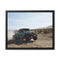 FJ45 Land Cruiser Canvas Framed Wall Art - Rusty Nail Racing Rob Tygart