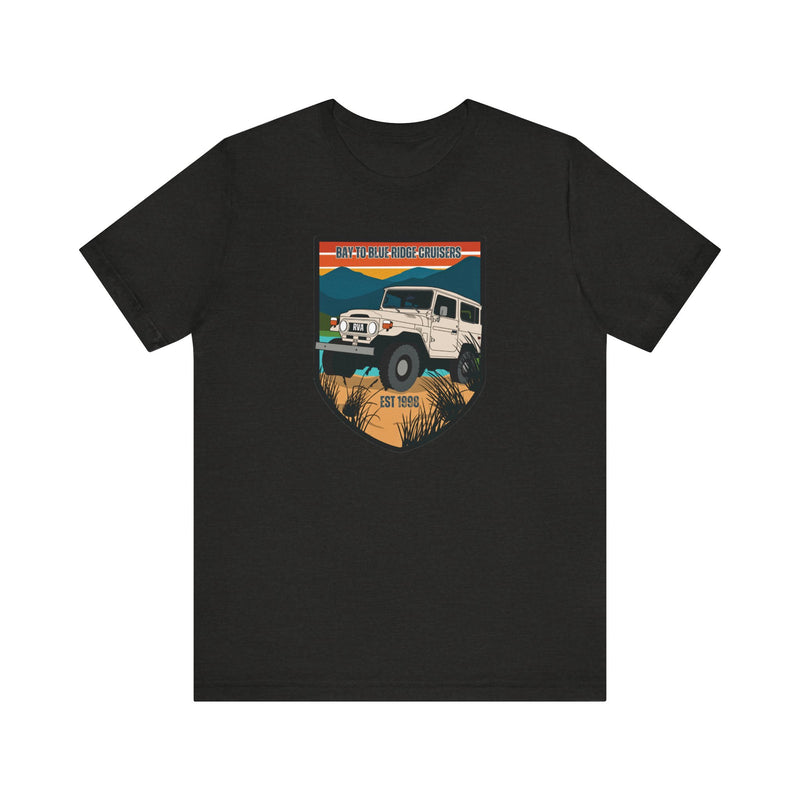 Bay to Blue Ridge Cruisers Unisex 1 Sided Tee