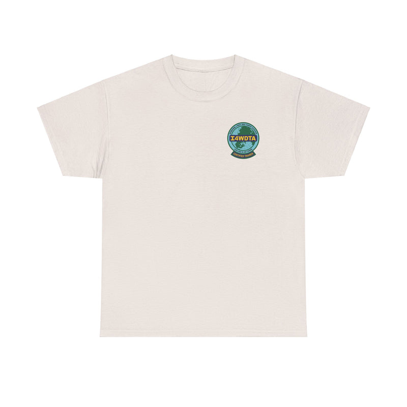 I4WDTA 2 Sided Classic Cotton Tee - CERTIFIED TRAINER ONLY - Reefmonkey