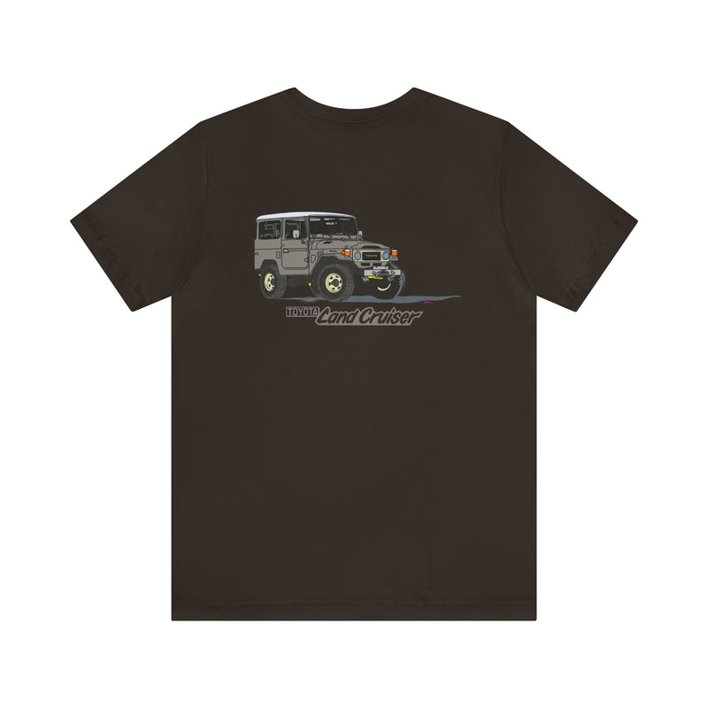 FJ40 Land Cruiser Teq Men's T-Shirt - Reefmonkey Artist Brody Plourde