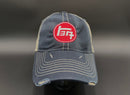 TEQ Toyota Embroidered Unstructured Distressed Mesh Back Trucker Hat - Reefmonkey