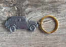 FJ Cruiser 3D Metal Keychain Key Chain Key Ring