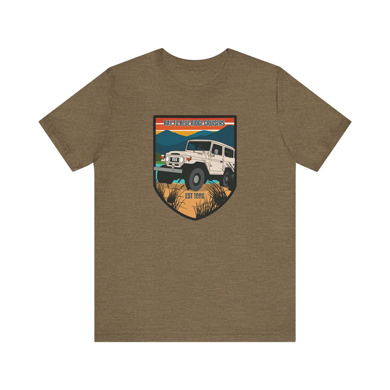 Bay to Blue Ridge Cruisers Unisex 1 Sided Tee