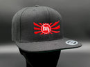 Rising Sun TEQ Toyota Flat Brim Structured Snap Back Baseball Hat Cap - Reefmonkey