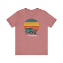 FJ40 Land Cruiser Vintage Sunset Unisex Tee - Reefmonkey Artist Brody Plourde