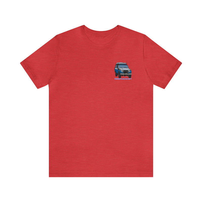 FJ55 Land Cruiser 2 Sided Short Sleeve Tee - Reefmonkey Artist Chris Marshall