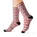 TEQ Toyota Red White Dress Polyester Socks - Reefmonkey