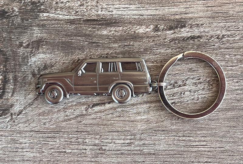 Toyota 60 Series FJ60 Land Cruiser Metal Key Chain - Reefmonkey