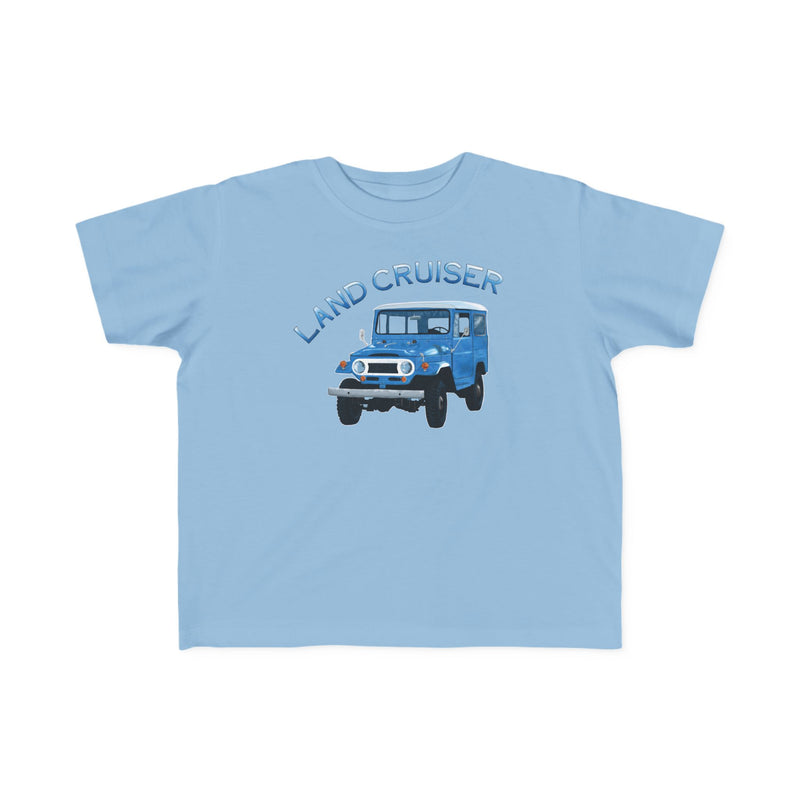 FJ40 Land Cruiser Toddler Tee Kids T Shirt - Reefmonkey Artist Ren Hart