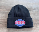 Toyoda Toyota Knitted Embroidered Knit Beanie Toboggan Winter Hat