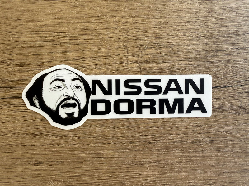 Nissan Dorma Opera Decal Bumper Sticker