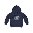 Kids FJ40 Land Cruiser Hoodie Sweatshirt Mountains Scene - Reefmonkey