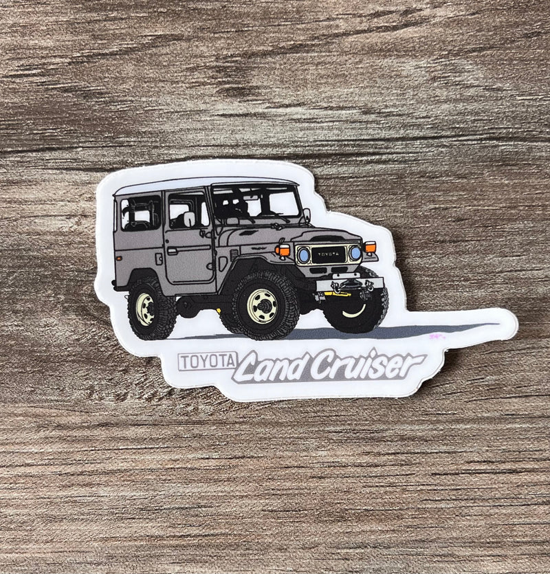 Toyota FJ40 Land Cruiser Decal FJ40 Sticker - Reefmonkey Brody Ploude