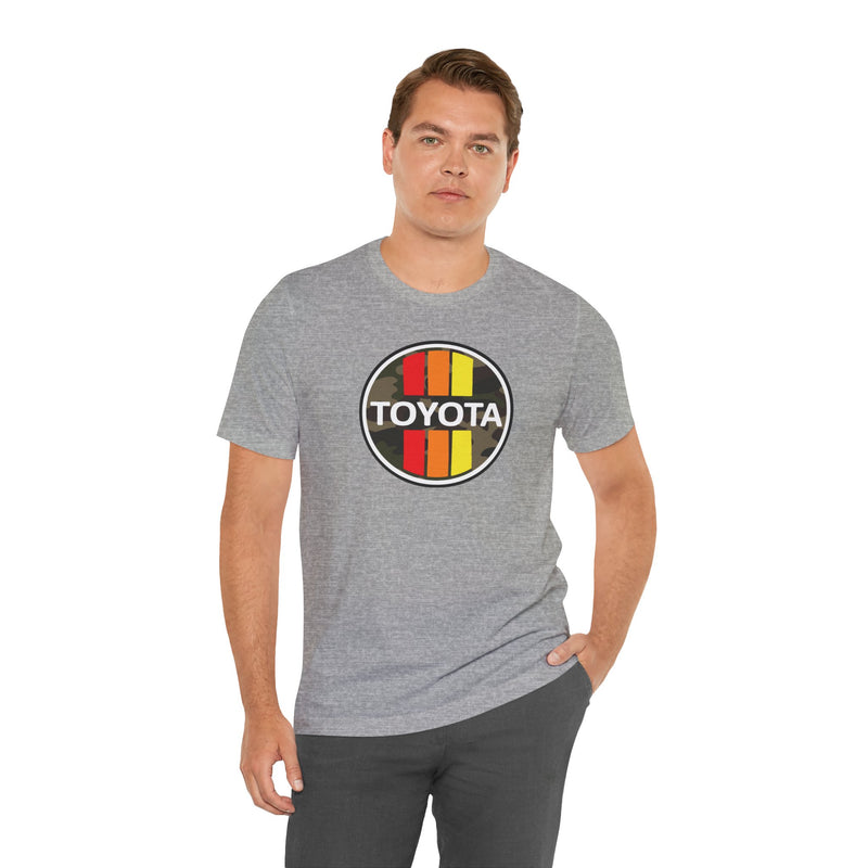 Camouflauge Toyota 3 Stripe Unisex Logo Tee - Reefmonkey