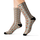 Land Cruiser 4 Wheel Drive Polyester Dress Socks - Reefmonkey