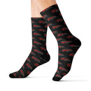 FJ40 Toyota Land Cruiser Mens Dress Polyester Socks - Reefmonkey Artist Brody Plourde