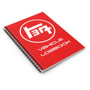 TEQ Toyota Vehicle Logbook Lined Spiral Notebook - Reefmonkey