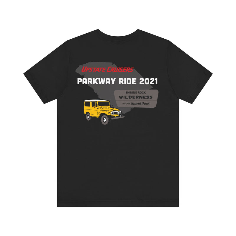 Upstate Cruisers Parkway Ride 2021 Unisex Jersey Short Sleeve Tee