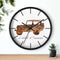 Land Cruiser FJ40 Wood Grain Wall Clock - Reefmonkey