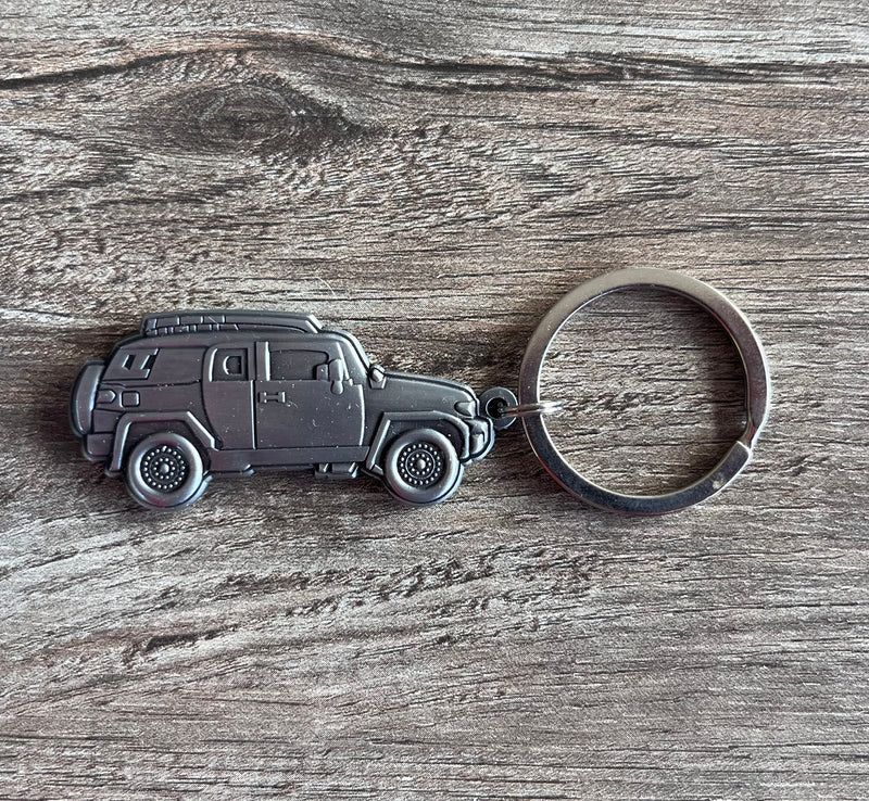 FJ Cruiser 3D Metal Keychain Key Chain Key Ring