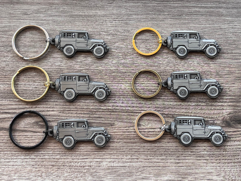 FJ40 Land Cruiser Key Chain Toyota Keychain  - Reefmonkey