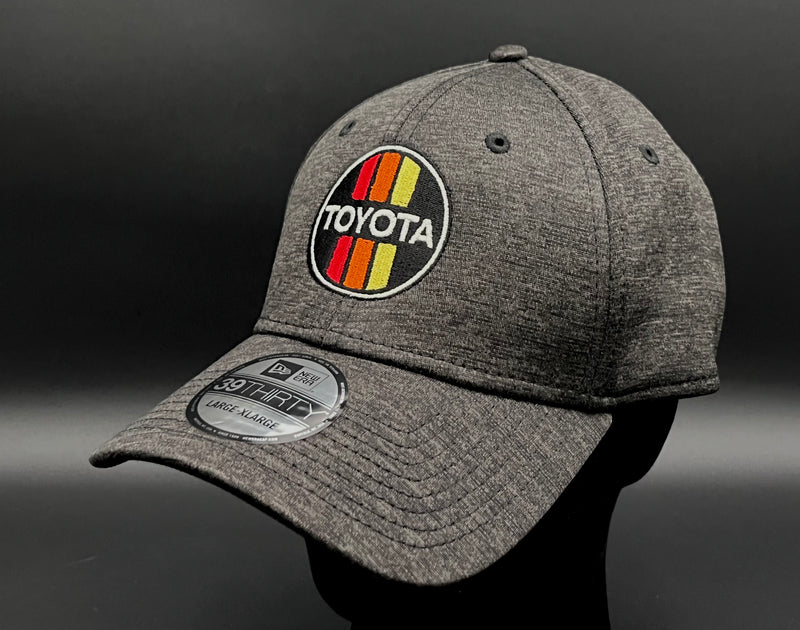 Toyota 3 Stripe New Era Fitted 39Thirty Stretch Mesh Baseball Cap Hat - Reefmonkey