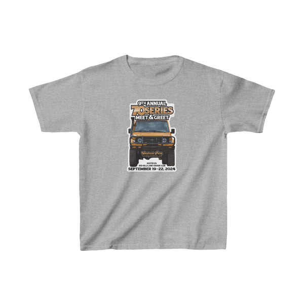 9th Annual 70 Series Meet and Greet Kids Tee - Red Hills Land Cruiser Club - Reefmonkey