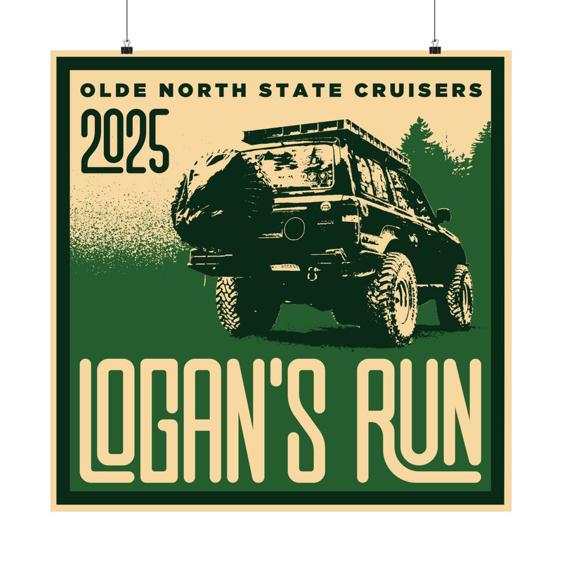 Logans Run 2025 Event Poster - ONSC