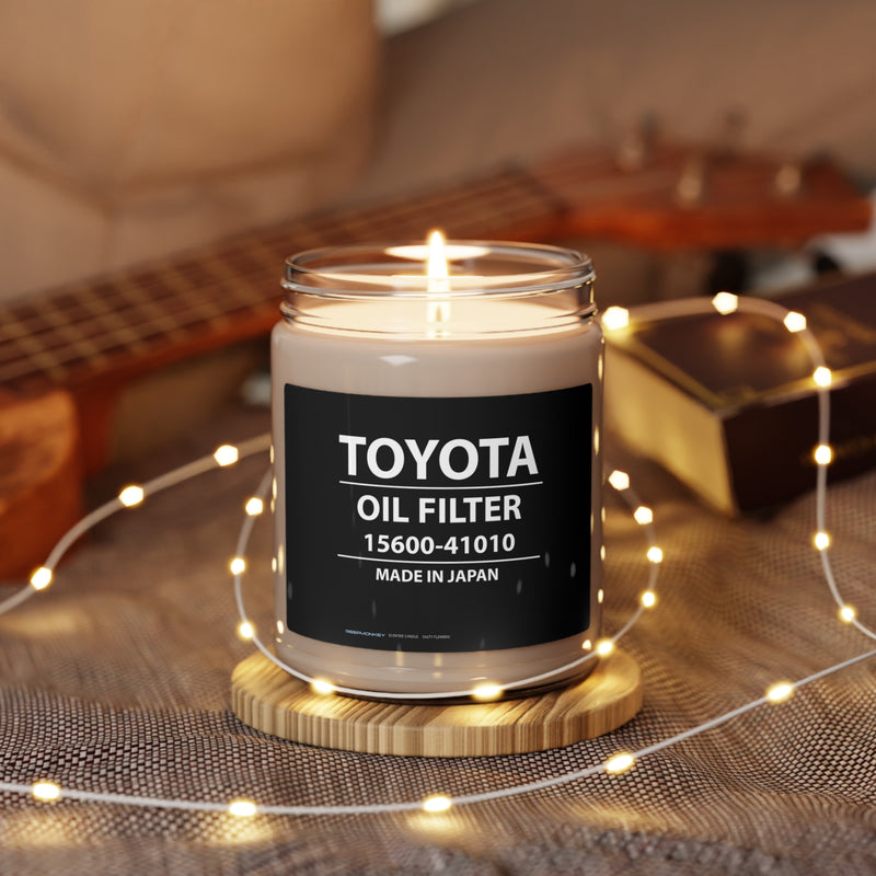 TOYOTA Oil Filter Scented Candle Gift for Toyota Fans Toyota Gift
