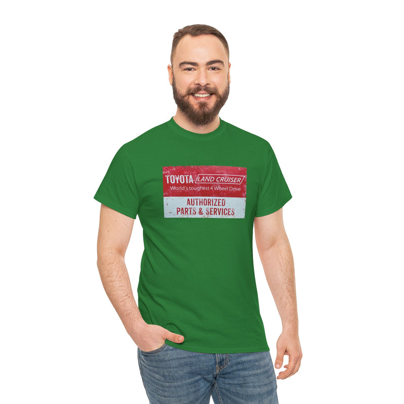 Yukon Signs Toyota Vintage Sign Unisex Cotton Tee - Reefmonkey