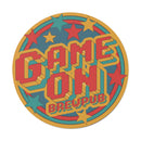 Game On Brewpub Round Vinyl Stickers - Reefmonkey