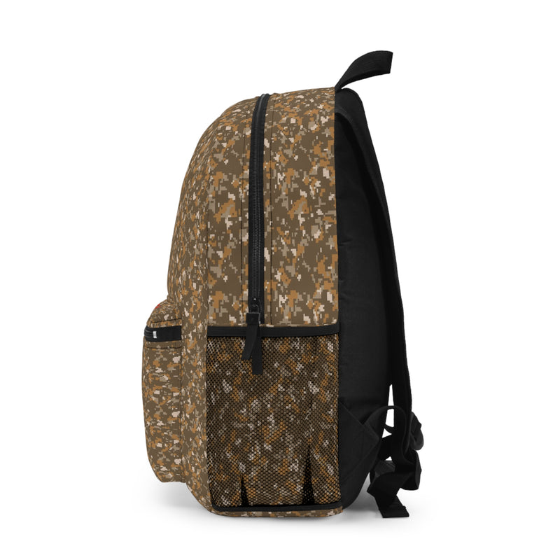 Desert Camouflage Army Backpack Kids Book Bag